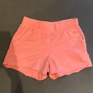 Aritzia (TNA) Bright Pink Lounge Shorts